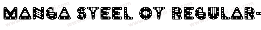Manga Steel OT Regular字体转换